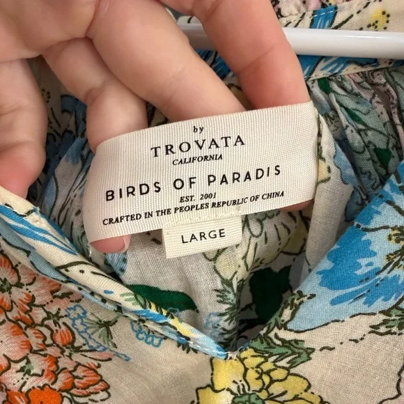 Trovata Floral Blouse - Picture 3 of 3